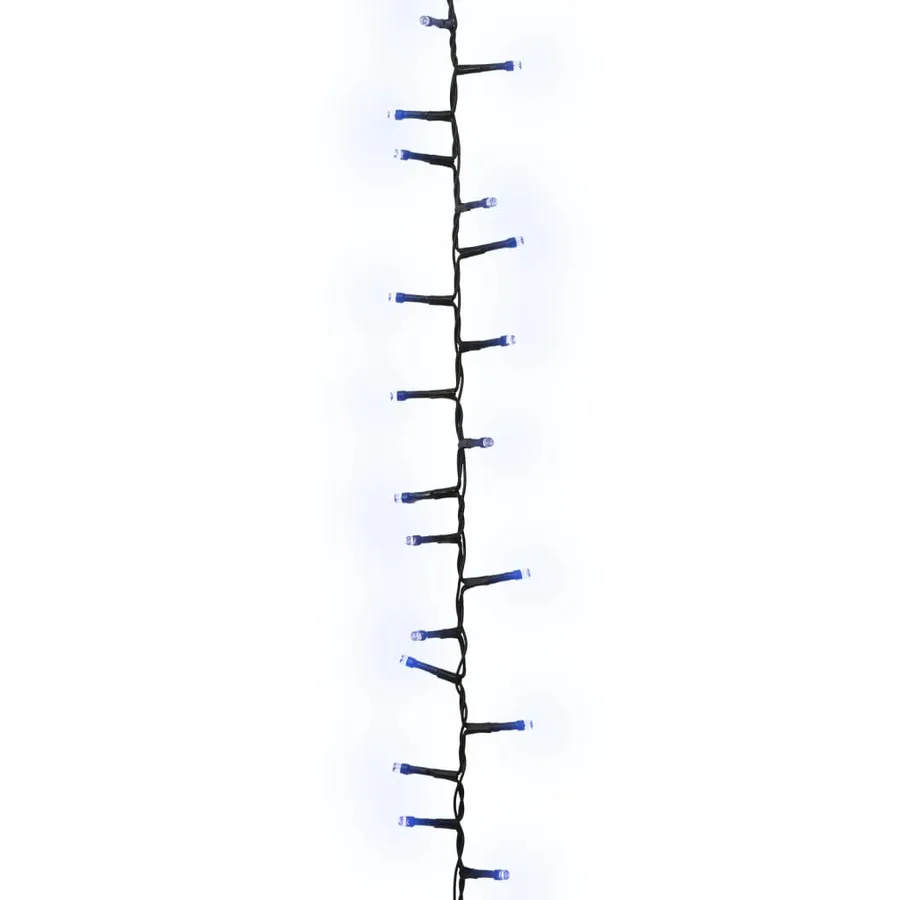 Guirlande à LED compacte avec 2000 LED Bleues 45 m PVC - 3