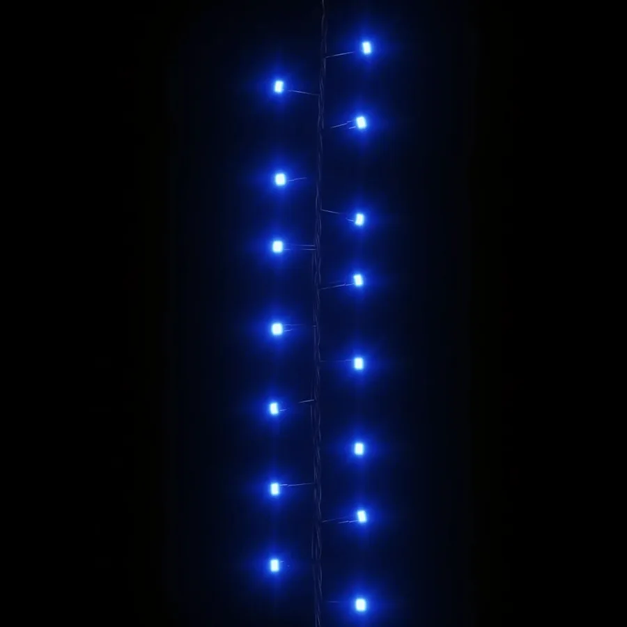 Guirlande à LED compacte avec 2000 LED Bleues 45 m PVC - 5