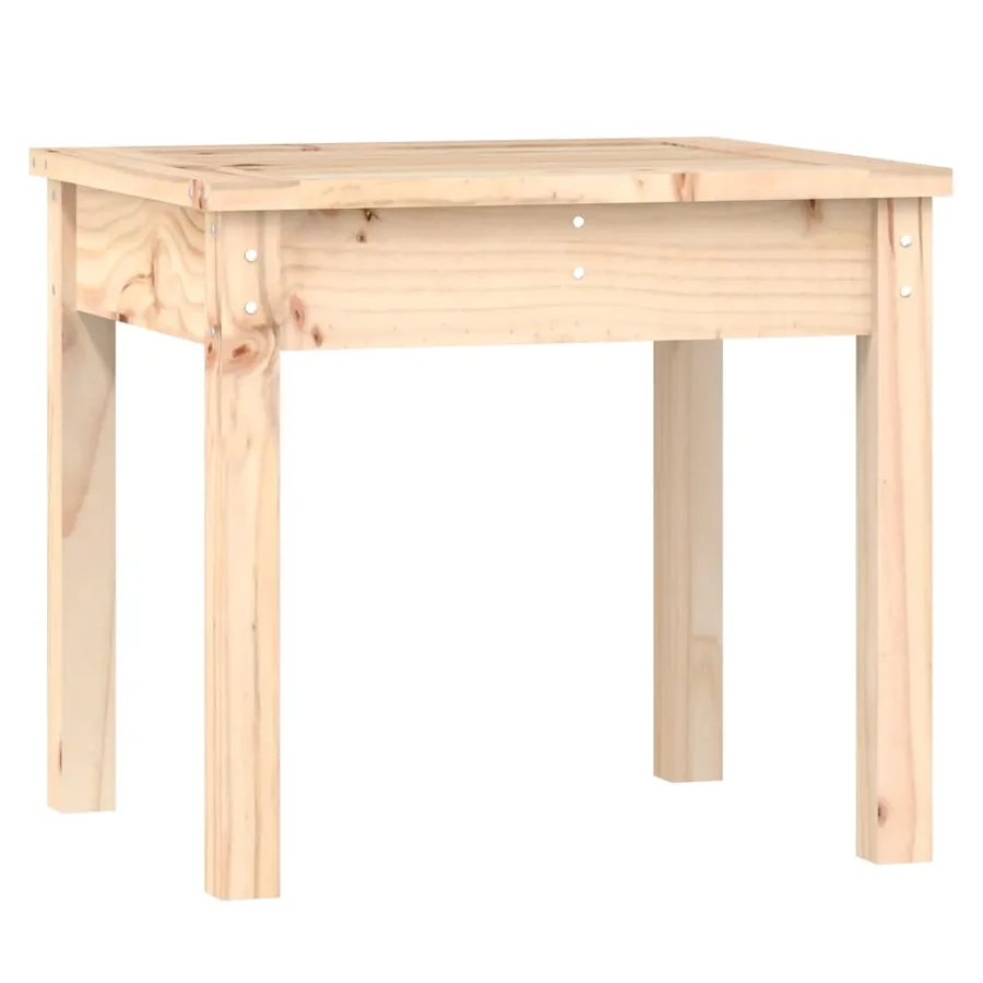 Banc de jardin 50x44x45 cm bois massif de pin - 2