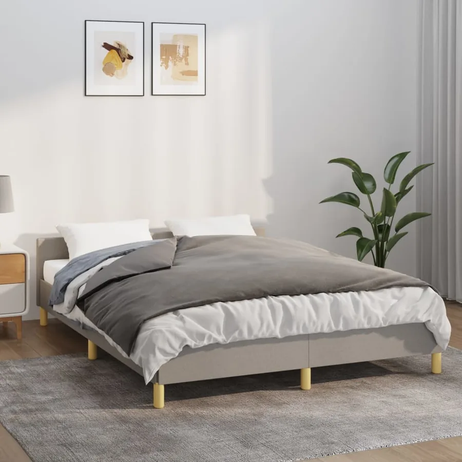 Couverture lestée avec housse Gris 122x183 cm 9 kg Tissu