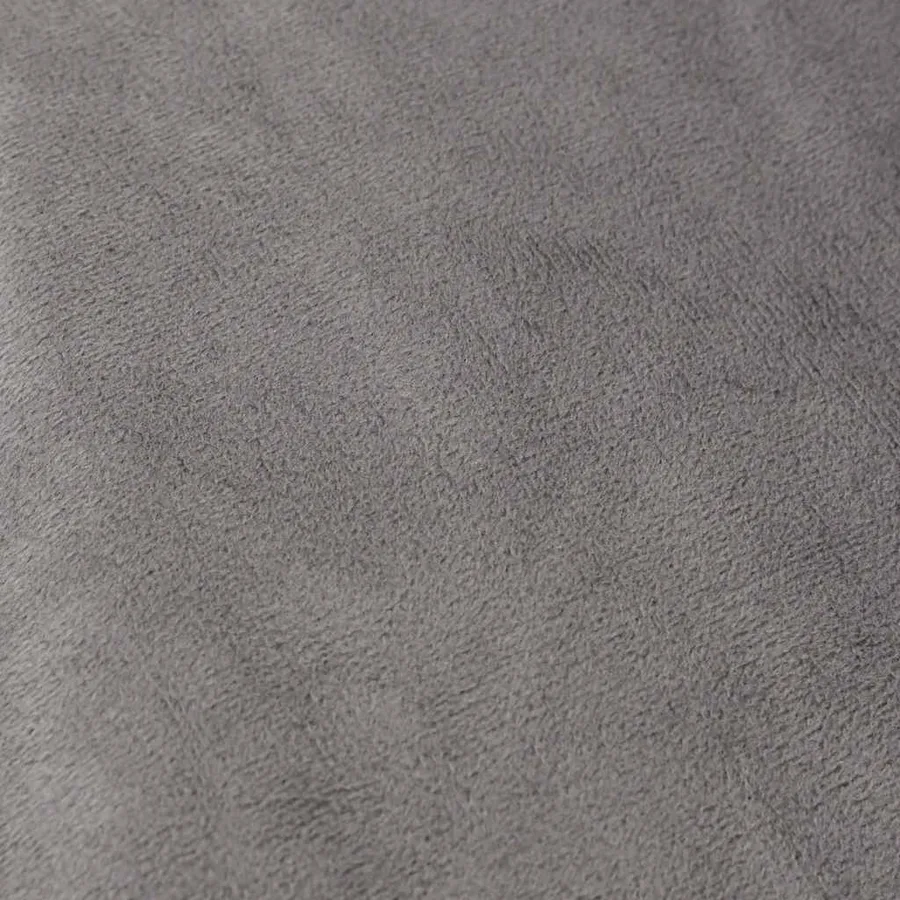 Couverture lestée avec housse Gris 122x183 cm 9 kg Tissu - 4