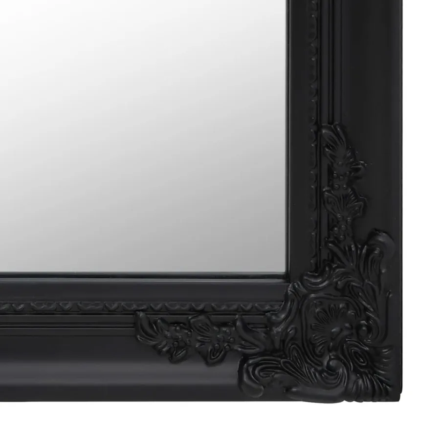Miroir sur pied Noir 50x200 cm - 5