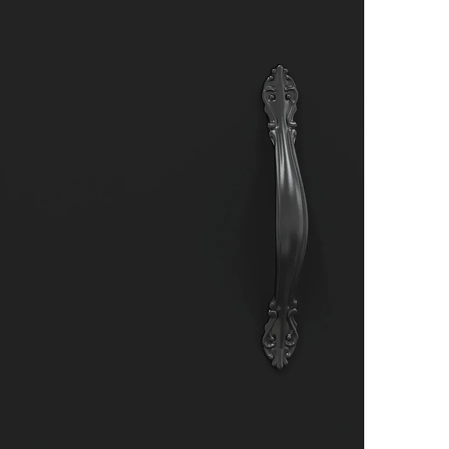Buffet haut Noir 69,5x34x180 cm Bois d'ingénierie - 10