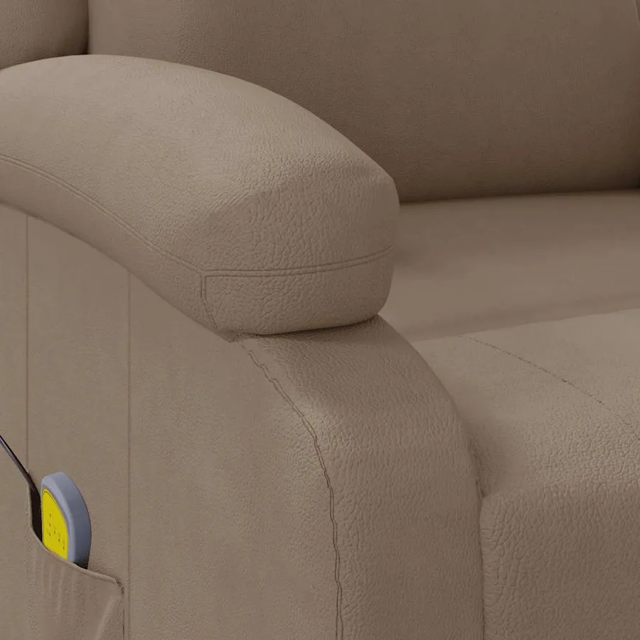 Fauteuil de massage Cappuccino Similicuir - 8