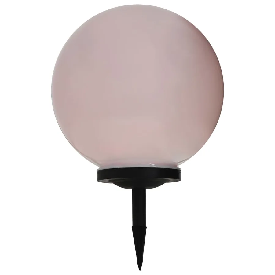 Lampes solaires sphériques LED de jardin 2 pcs 40 cm RVB - 2