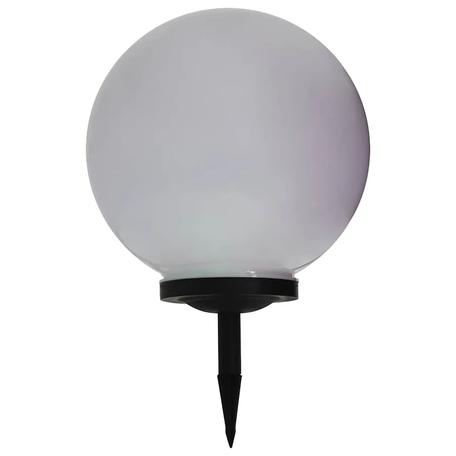 Lampes solaires sphériques LED de jardin 2 pcs 40 cm RVB - 6