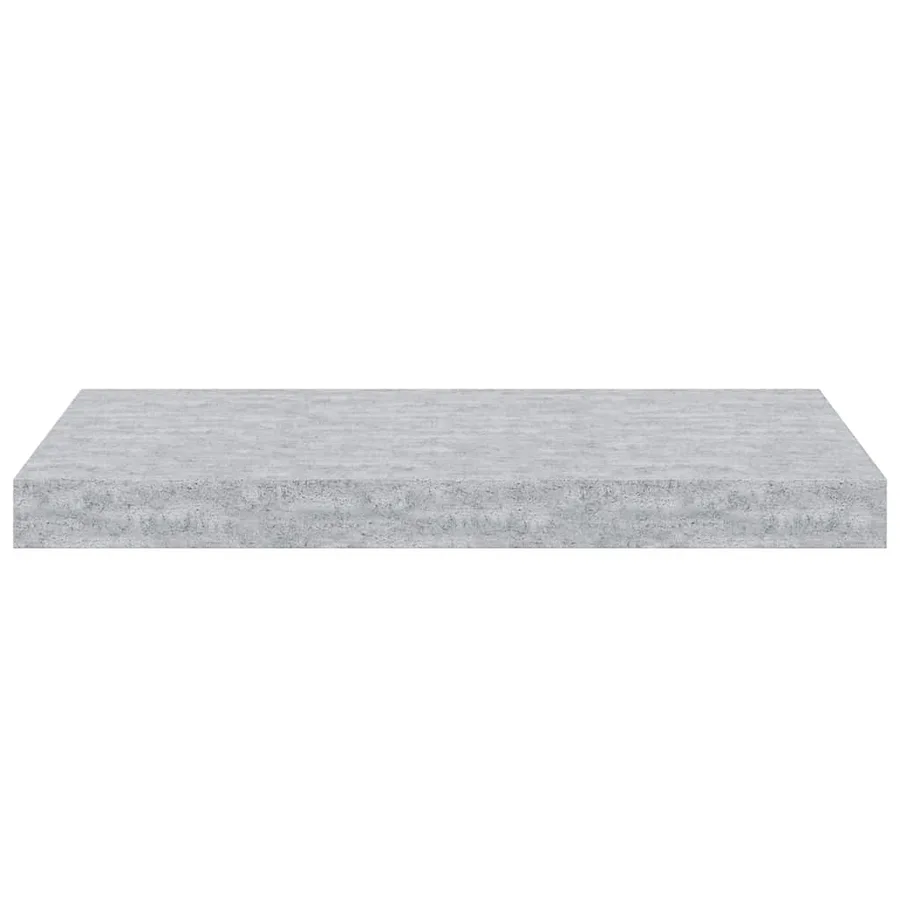 Étagères murales flottantes 4 pcs gris béton 50x23,5x3,8 cm MDF - 7