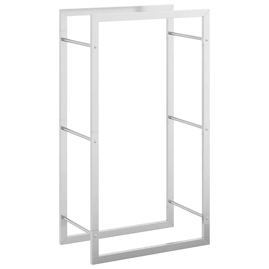Bibliothèque à 3 niveaux blanc 60x27,6x90,5cm bois d'ingénierie - 7