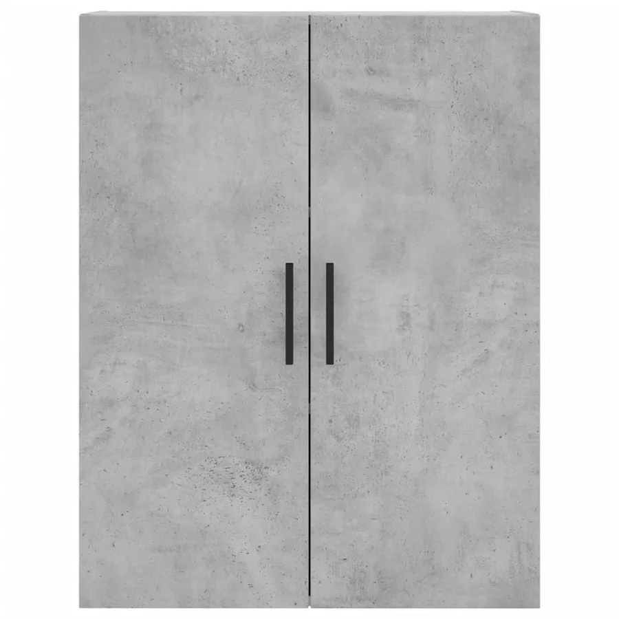 Armoires murales 2 pcs gris béton 69,5x34x90 cm - 6