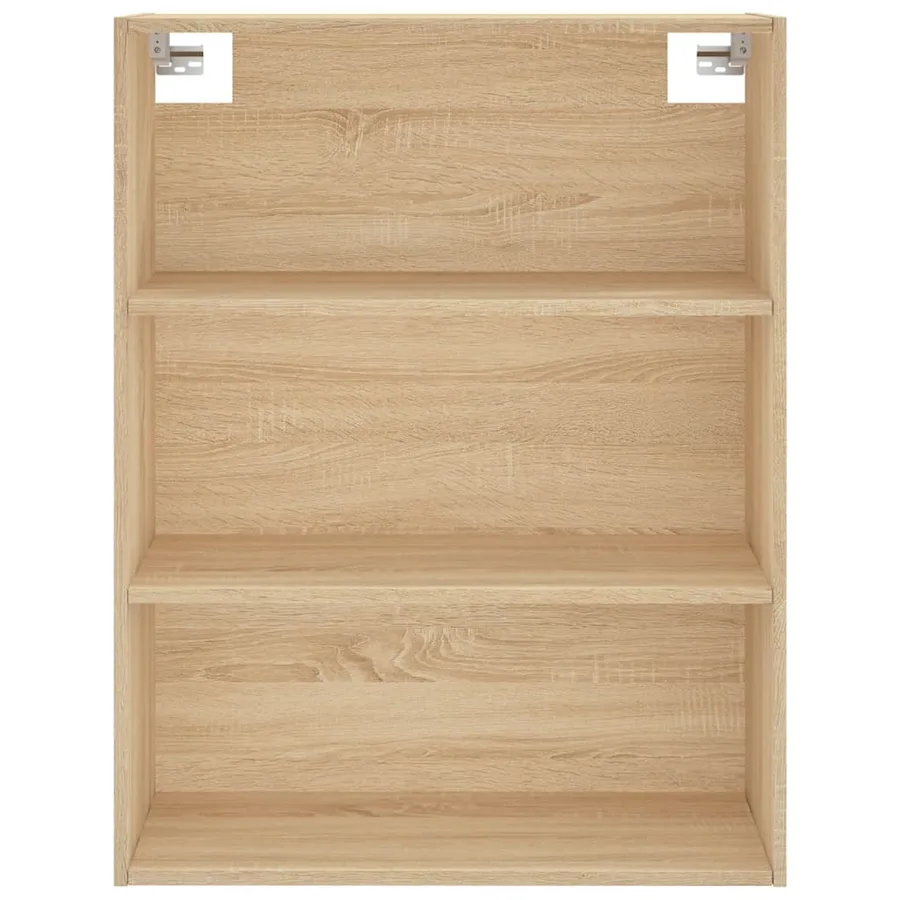 Buffet haut Chêne sonoma 69,5x34x180 cm Bois d'ingénierie - 5