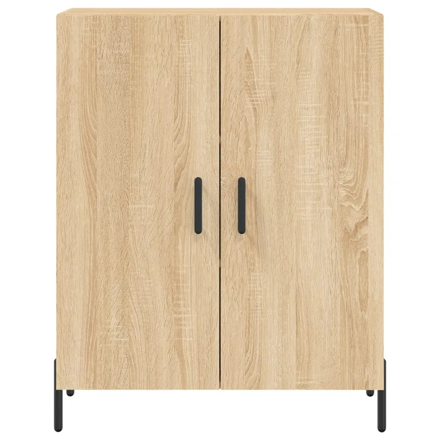 Buffet haut Chêne sonoma 69,5x34x180 cm Bois d'ingénierie - 8