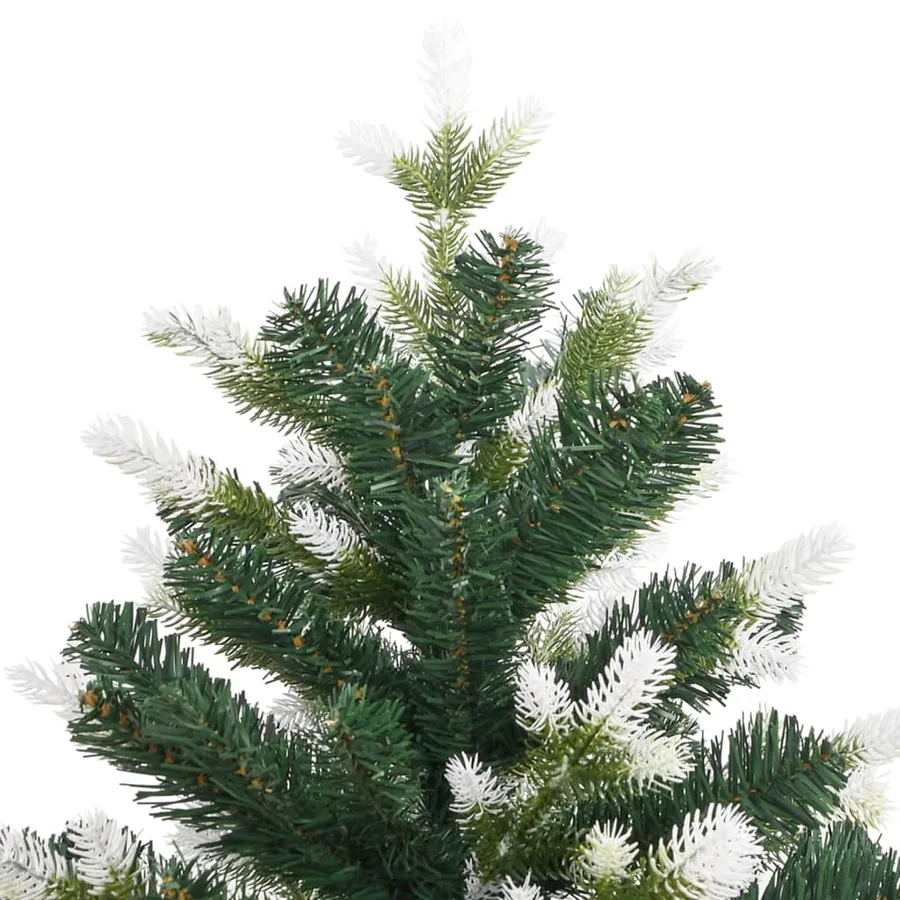 Sapin de Noël artificiel à charnières avec neige floquée 150 cm - 5