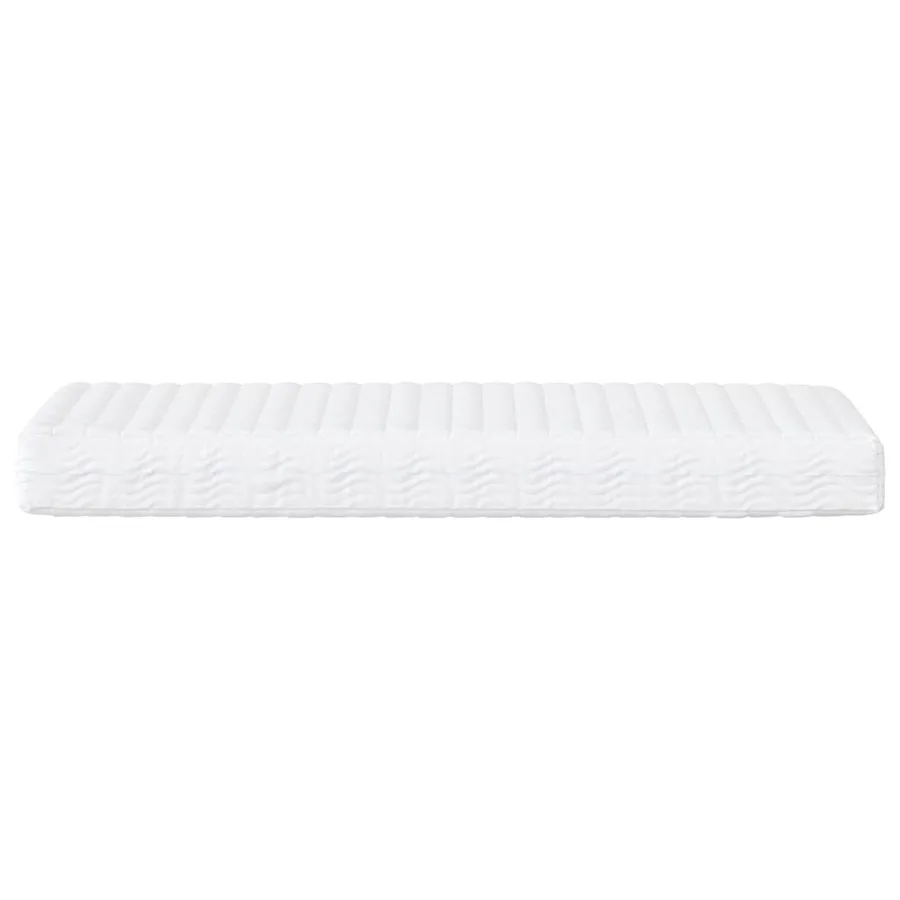 Lit de jour avec matelas gris clair 90x200 cm tissu - 6