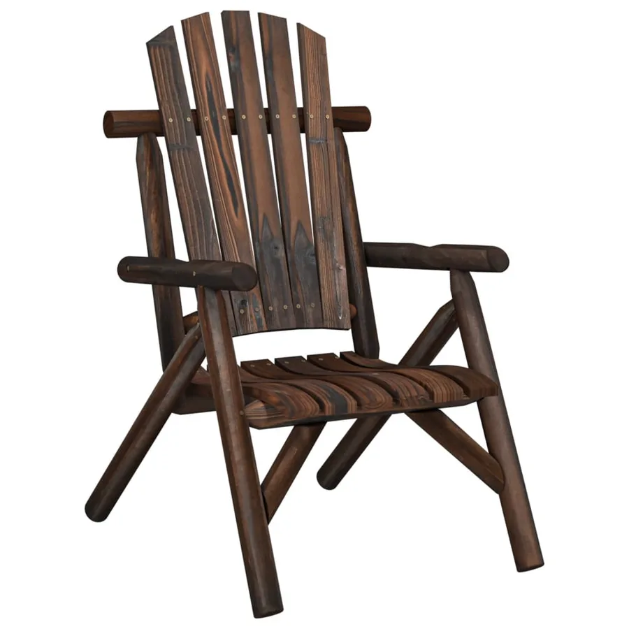 Ensemble de salon de jardin 5 pcs bois massif d'épicéa - 2