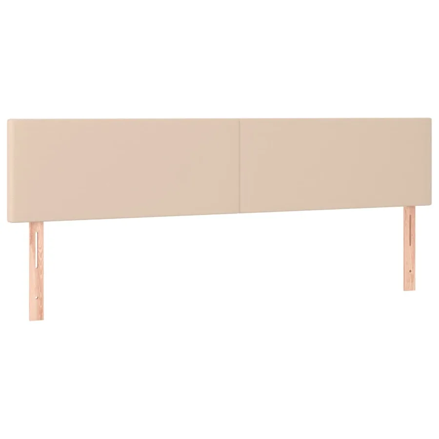 Tête de lit à LED Cappuccino 200x5x78/88 cm Similicuir - 4