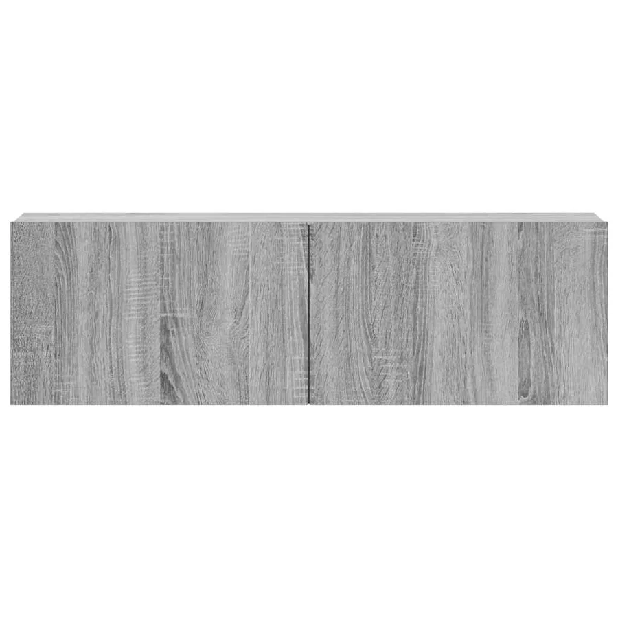 Ensemble de meubles TV 3 pcs Sonoma gris Bois d'ingénierie - 5