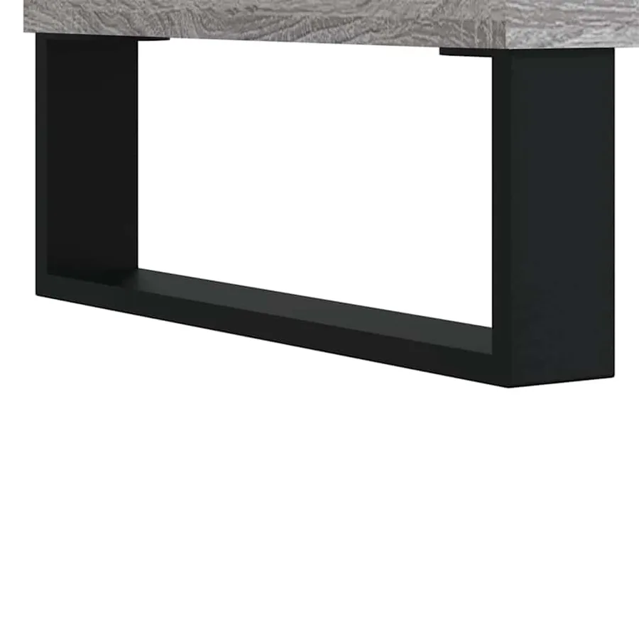 Armoire de bain sonoma gris 65x33x60 cm bois d'ingénierie - 10