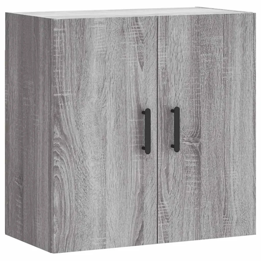 Armoire murale sonoma gris 60x31x60 cm bois d'ingénierie - 2