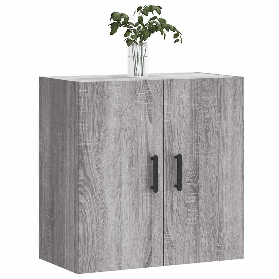 Armoire murale sonoma gris 60x31x60 cm bois d'ingénierie - 3