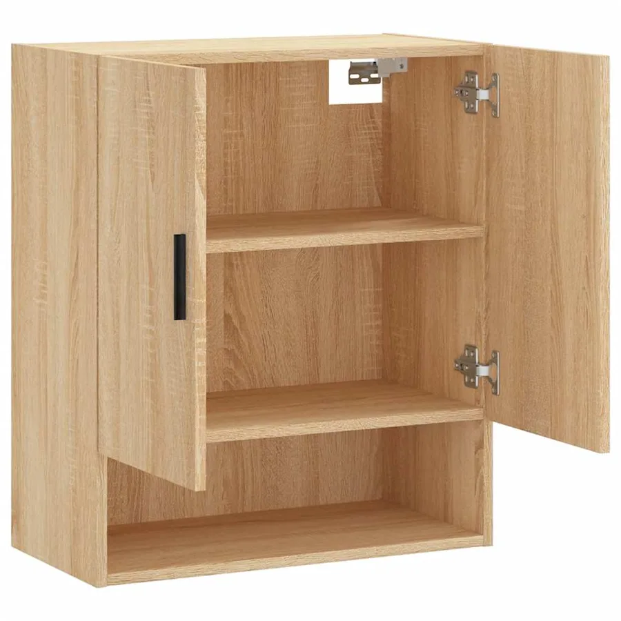Armoire murale chêne sonoma 60x31x70 cm bois d'ingénierie - 6