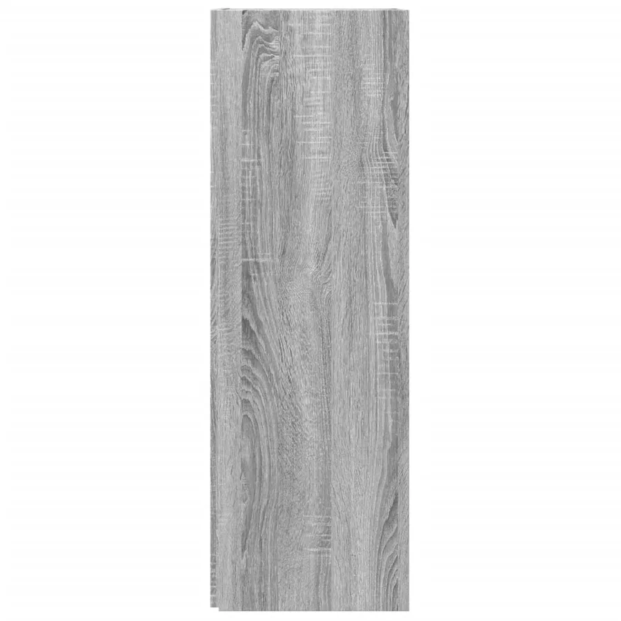 Armoire d'angle Sonoma gris 33x33x100 cm Bois d'ingénierie - 5