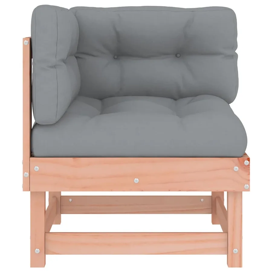 Canapés d'angle avec coussins 2 pcs bois massif douglas - 4