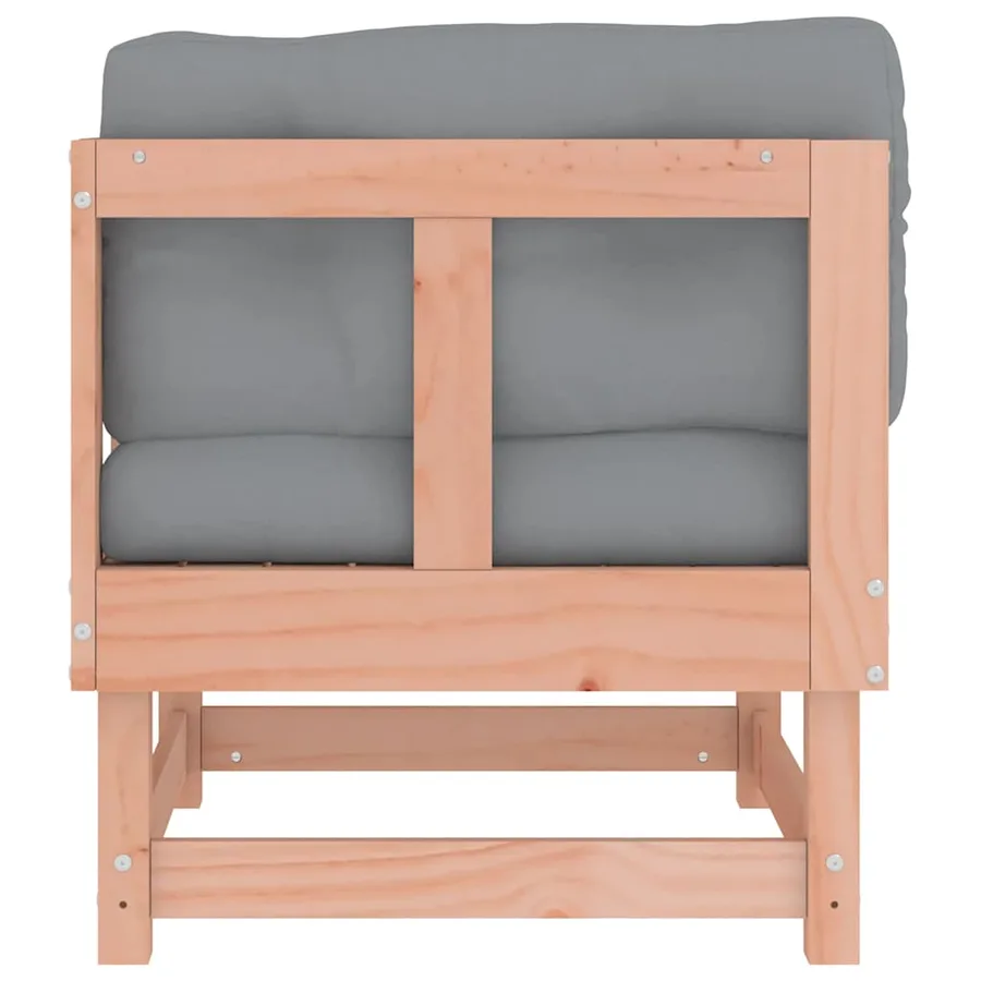 Canapés d'angle avec coussins 2 pcs bois massif douglas - 6