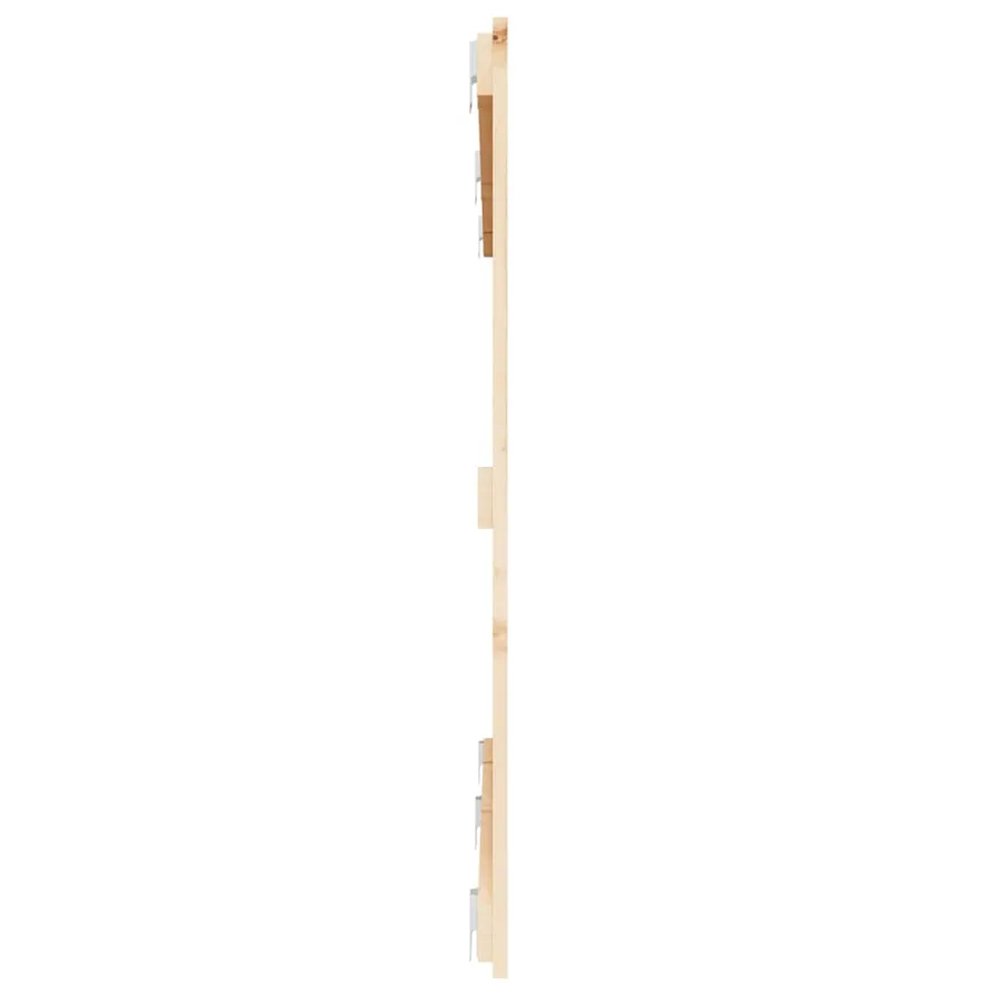 Tête de lit murale 159,5x3x90 cm Bois massif de pin - 5