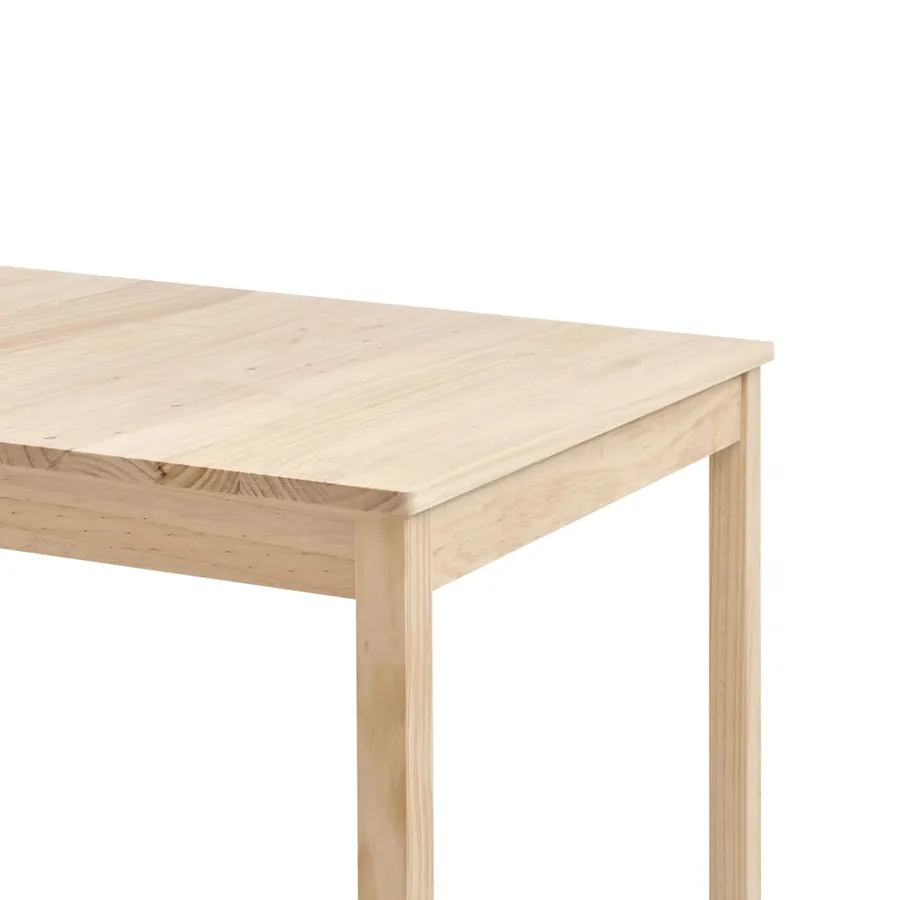 Table de salle à manger 140 x 70 x 73 cm Pin - 4