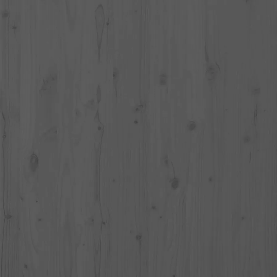 Tête de lit murale Gris 156x3x91,5 cm Bois massif de pin - 7