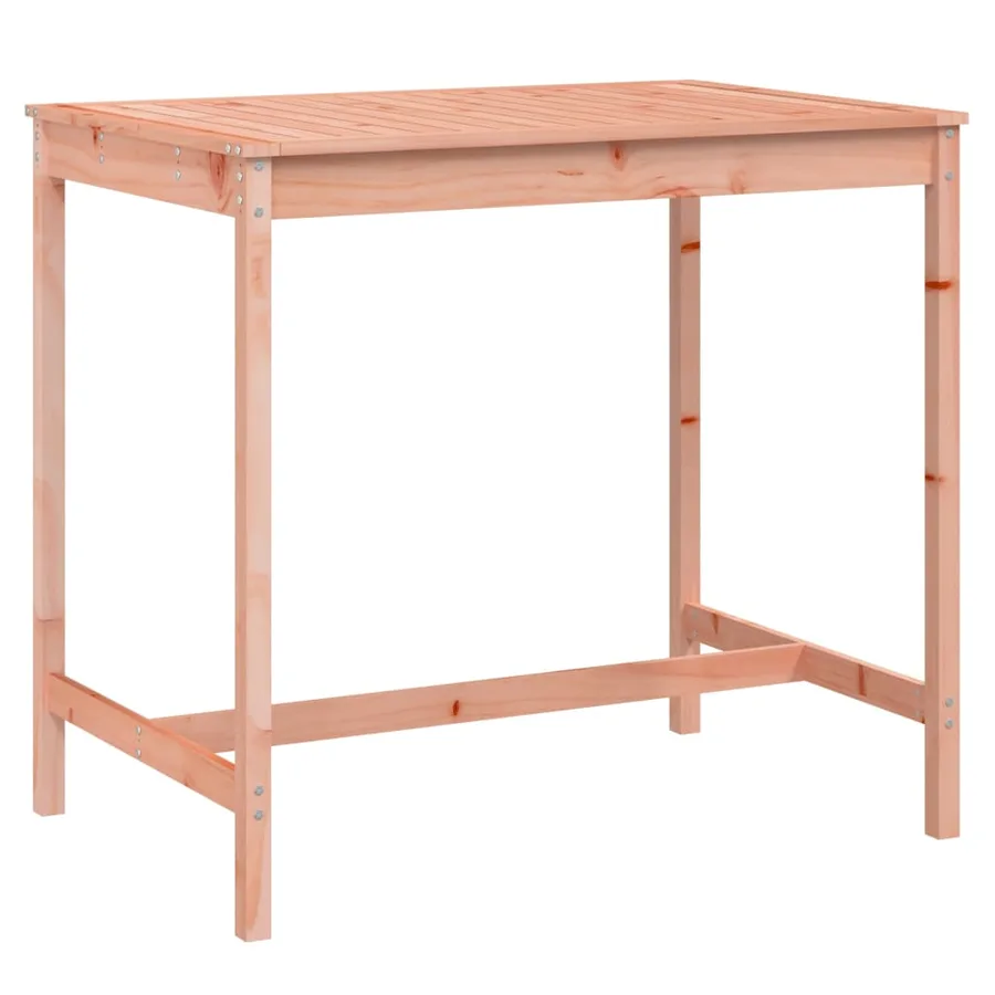 Table de jardin 121x82,5x110 cm bois massif de douglas - 2