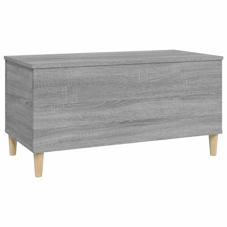Table basse Sonoma gris 90x44,5x45 cm Bois d'ingénierie - 4