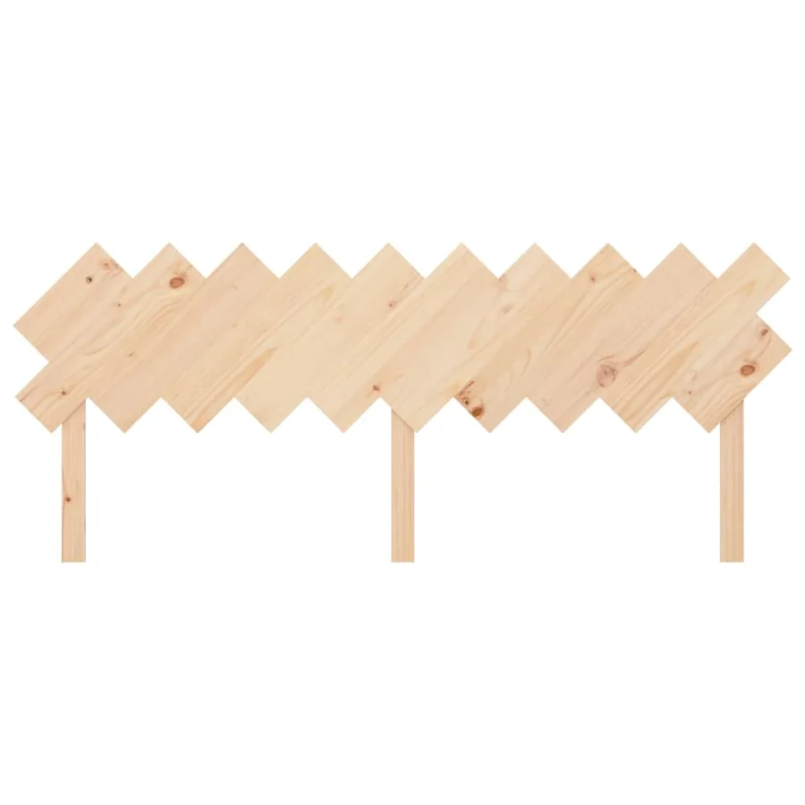 Tête de lit 196x3x80,5 cm Bois massif de pin - 4