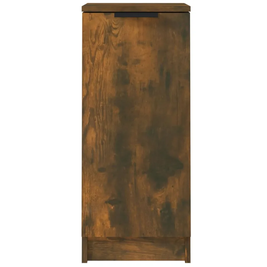 Buffet Chêne fumé 30x30x70 cm Bois d'ingénierie - 4