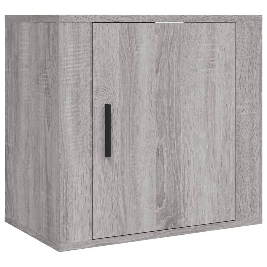 Tables de chevet murales 2 pcs Sonoma gris 50x30x47 cm - 5