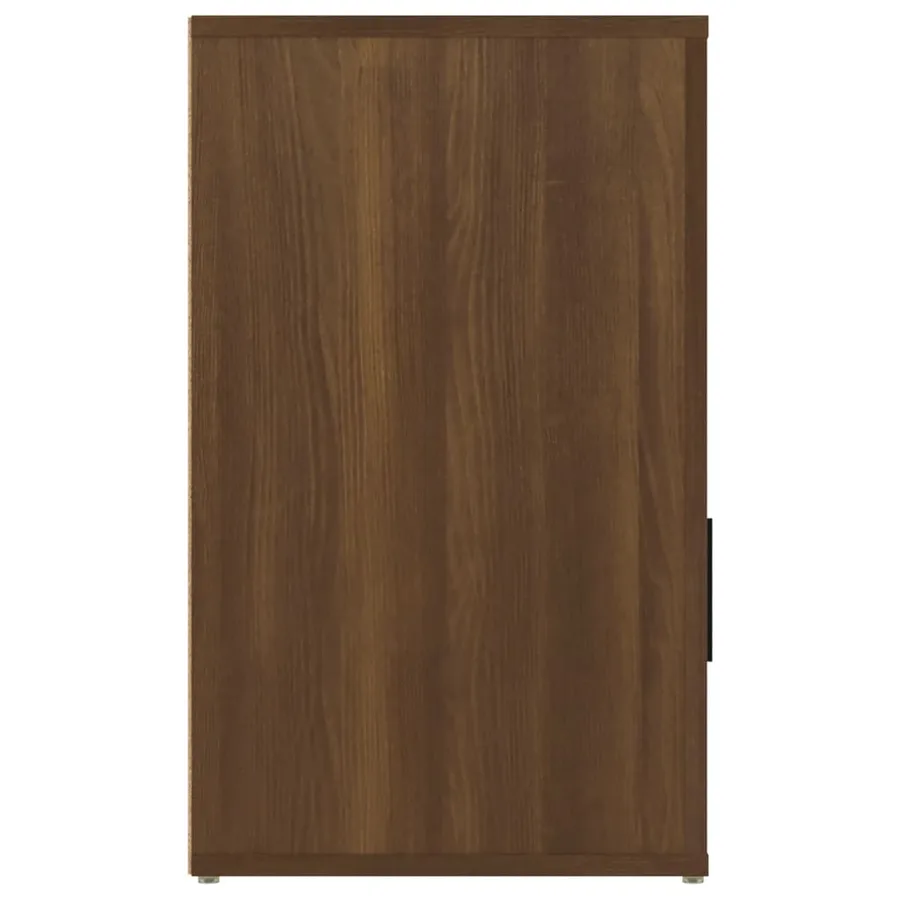 Table de chevet Chêne marron 50x36x60 cm Bois d'ingénierie - 8