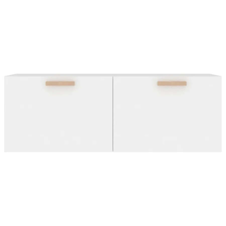 Armoire murale Blanc 100x36,5x35 cm Bois d'ingénierie - 5