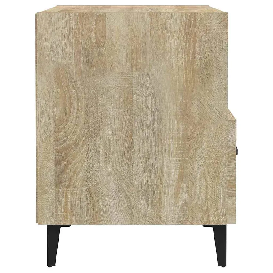 Table de chevet Chêne sonoma Bois d'ingénierie - 4