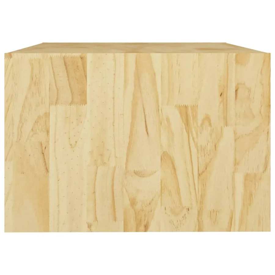 Table basse 75x50x33,5 cm Bois de pin massif - 6