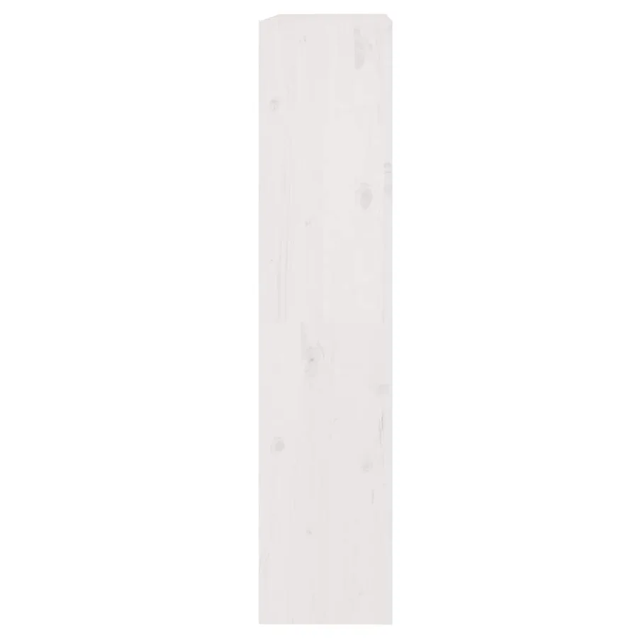 Bibliothèque/Séparateur de pièce Blanc 80x30x135,5cm Pin massif - 6