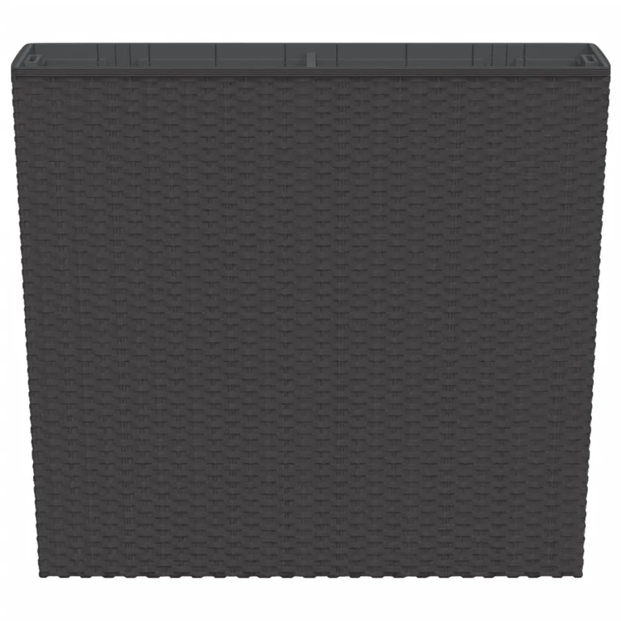 Jardinière et intérieur amovible marron 12 /44 L rotin PP - 4