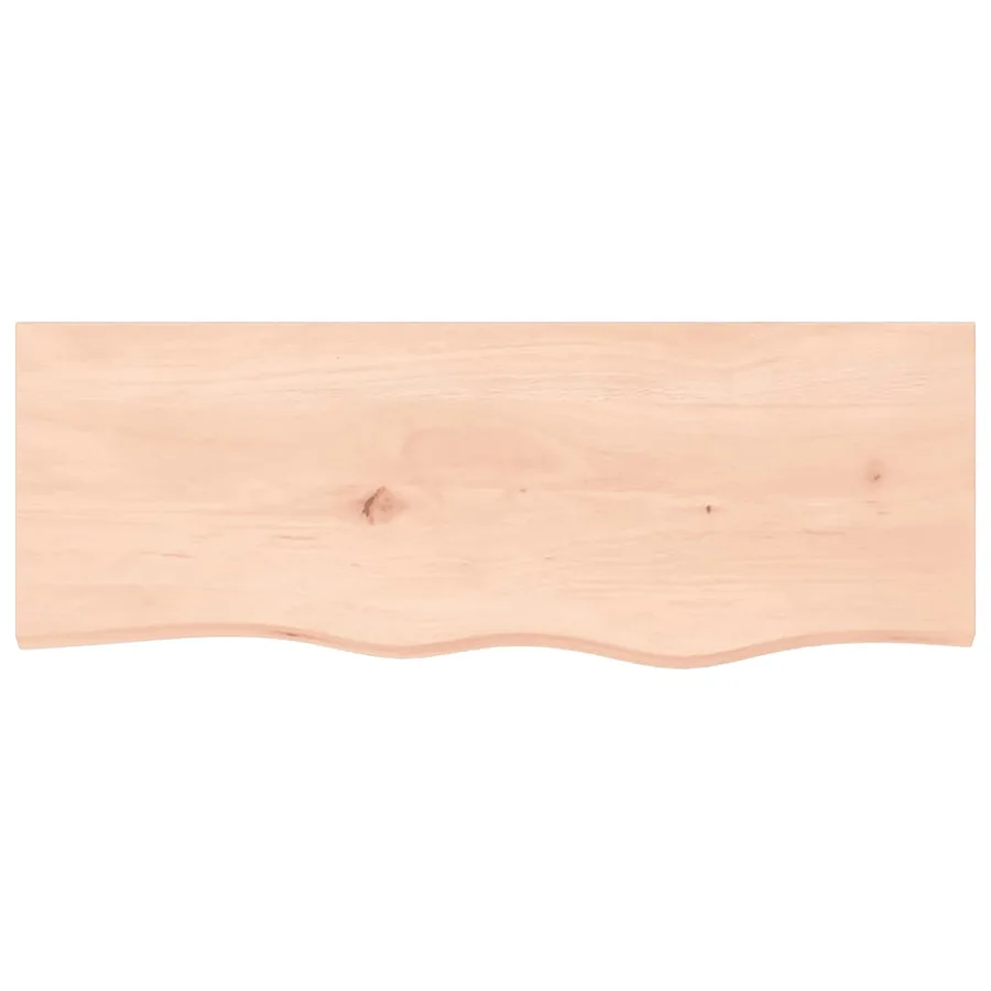 Étagère murale 80x30x(2-4) cm bois de chêne massif non traité - 4