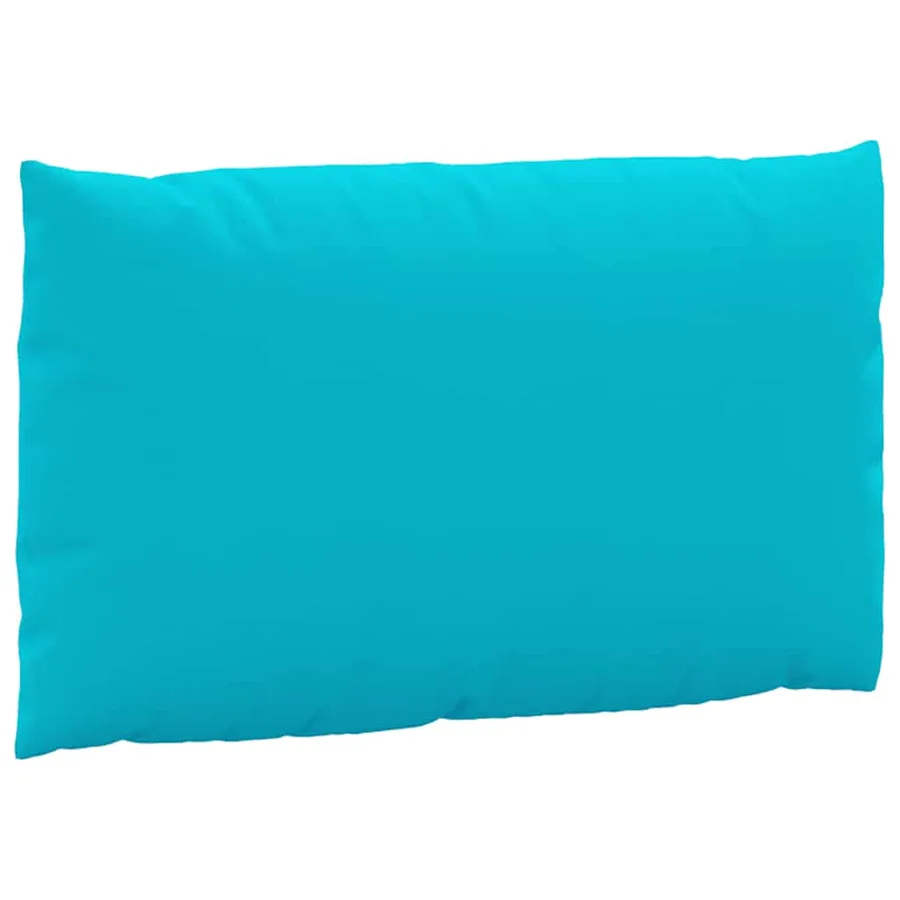 Coussins de palette lot de 2 turquoise tissu Oxford - 5