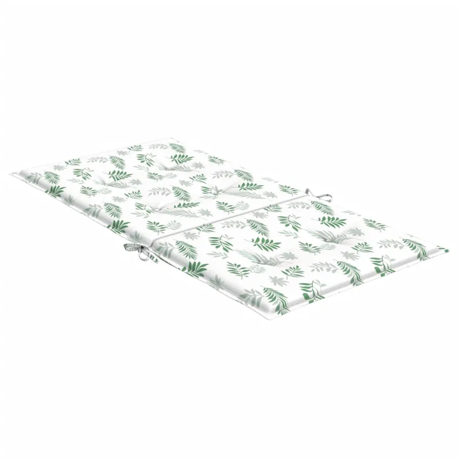 Coussins de chaise à dossier bas lot de 6 modèle de feuille - 6