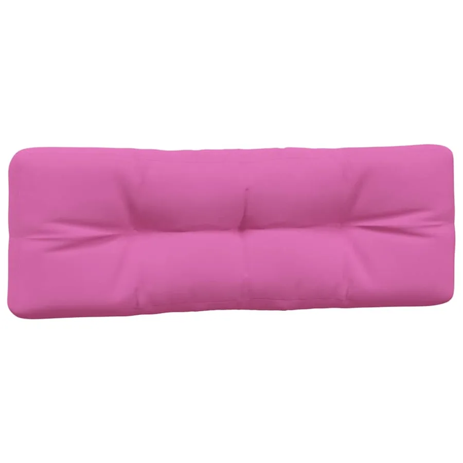 Coussins de palette lot de 5 rose tissu - 4