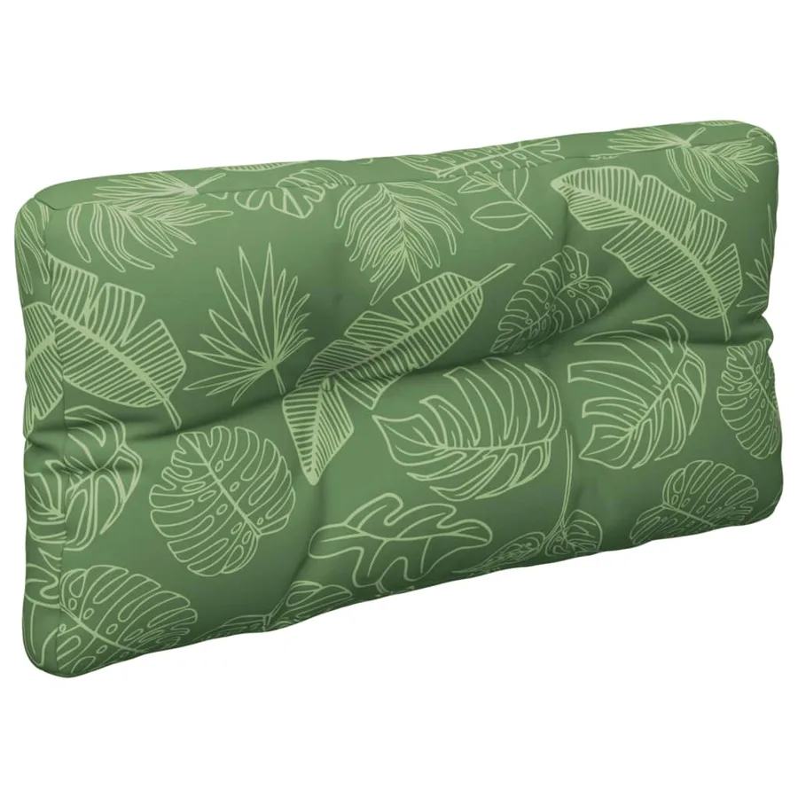Coussins de palette lot de 2 motif de feuilles tissu - 4