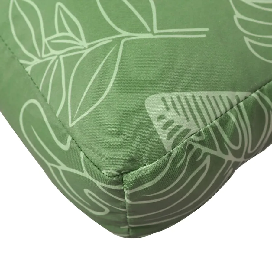Coussins de palette lot de 2 motif de feuilles tissu - 7