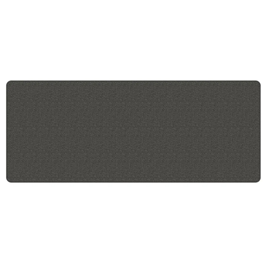 Tapis de couloir aspect sisal anthracite 80x200 cm - 3