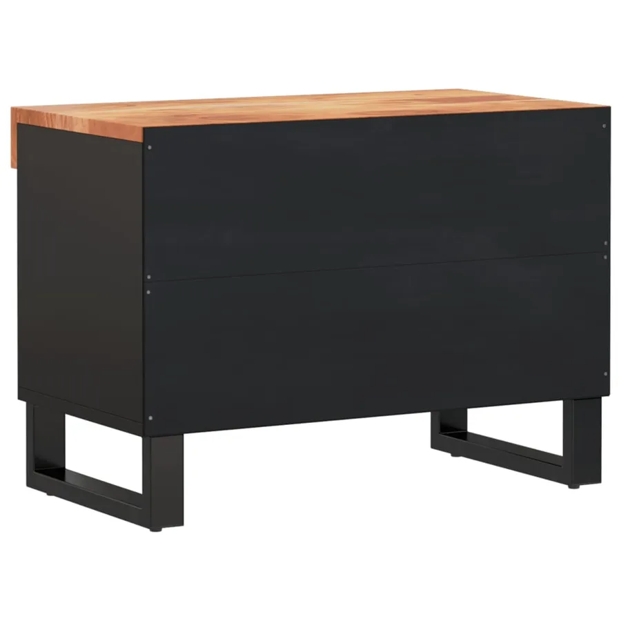 Meuble TV 60x33x43,5 cm bois d'acacia massif - 5