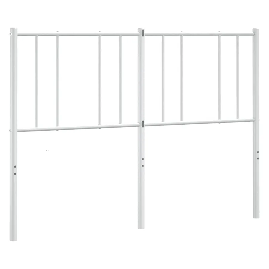 Tête de lit de remplacement métal blanc 160 cm - 2